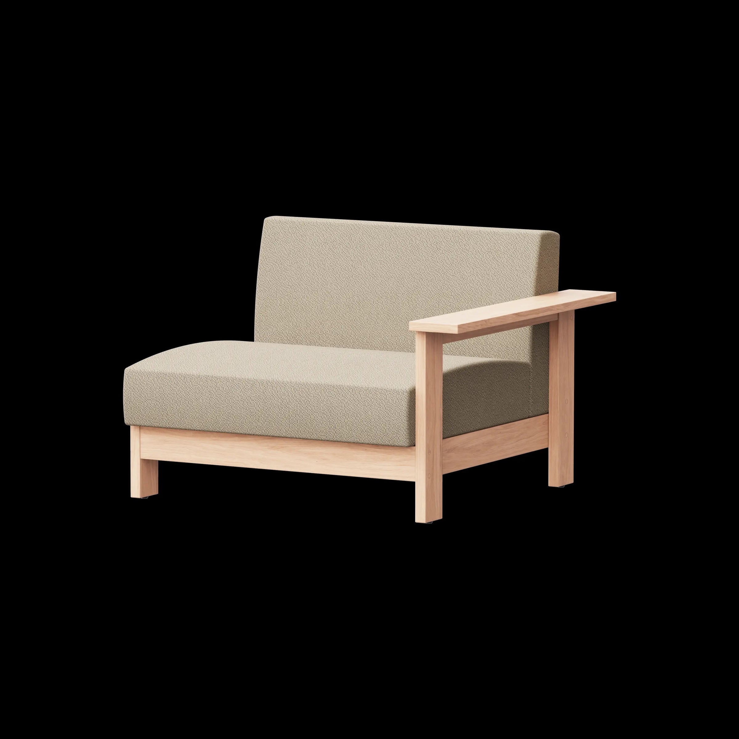 SOFA 1.5P ONE ARM - Kobo Lounge Series