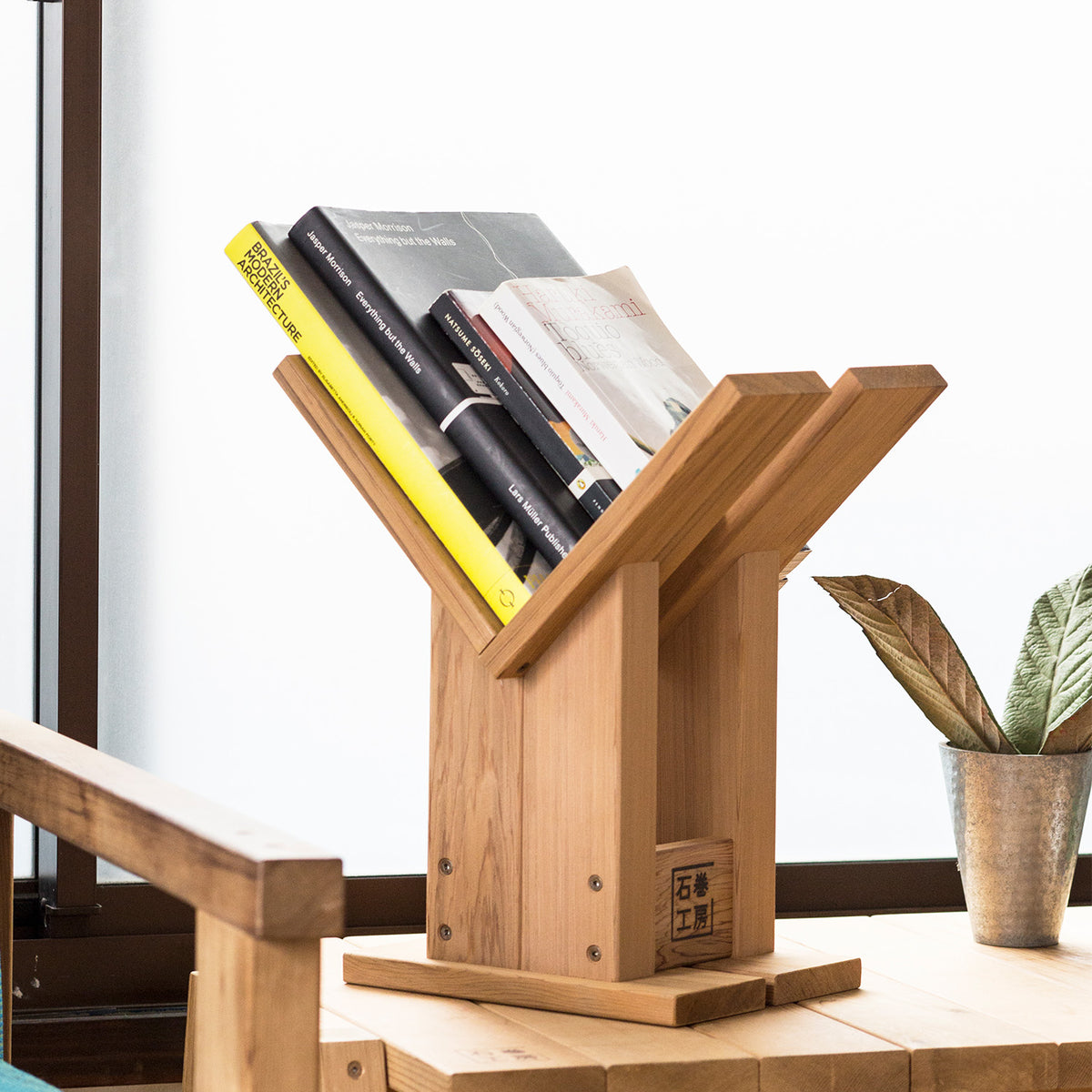 小物おまとめセット（CARRY STOOL + DOMINO TRAY + ISE MAGAZINE RACK  + IKS BOOKSTAND + FRUITS TRAY ）  ）