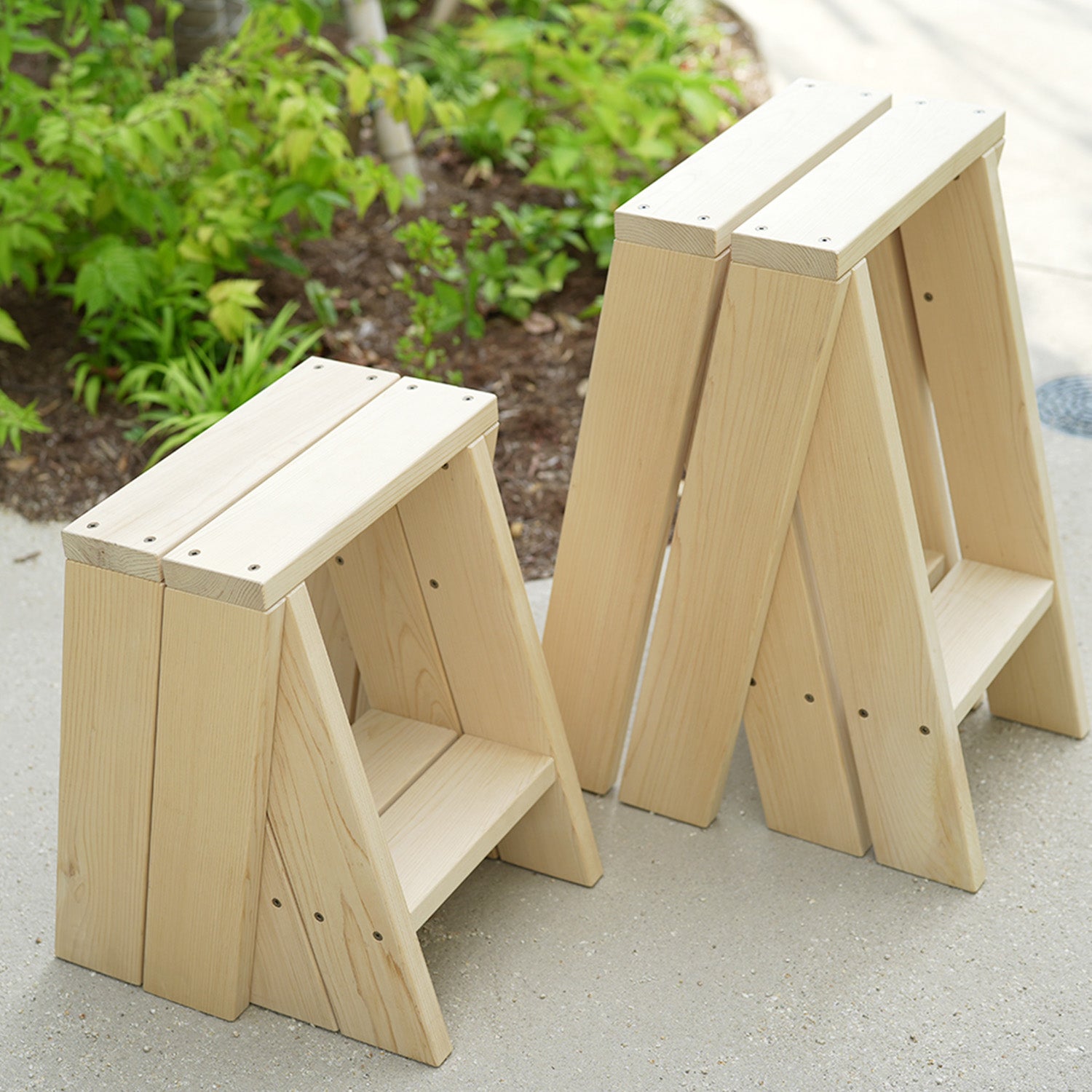 Carry-Anywhere AA Stool Set (AA STOOL + AA LOW STOOL)