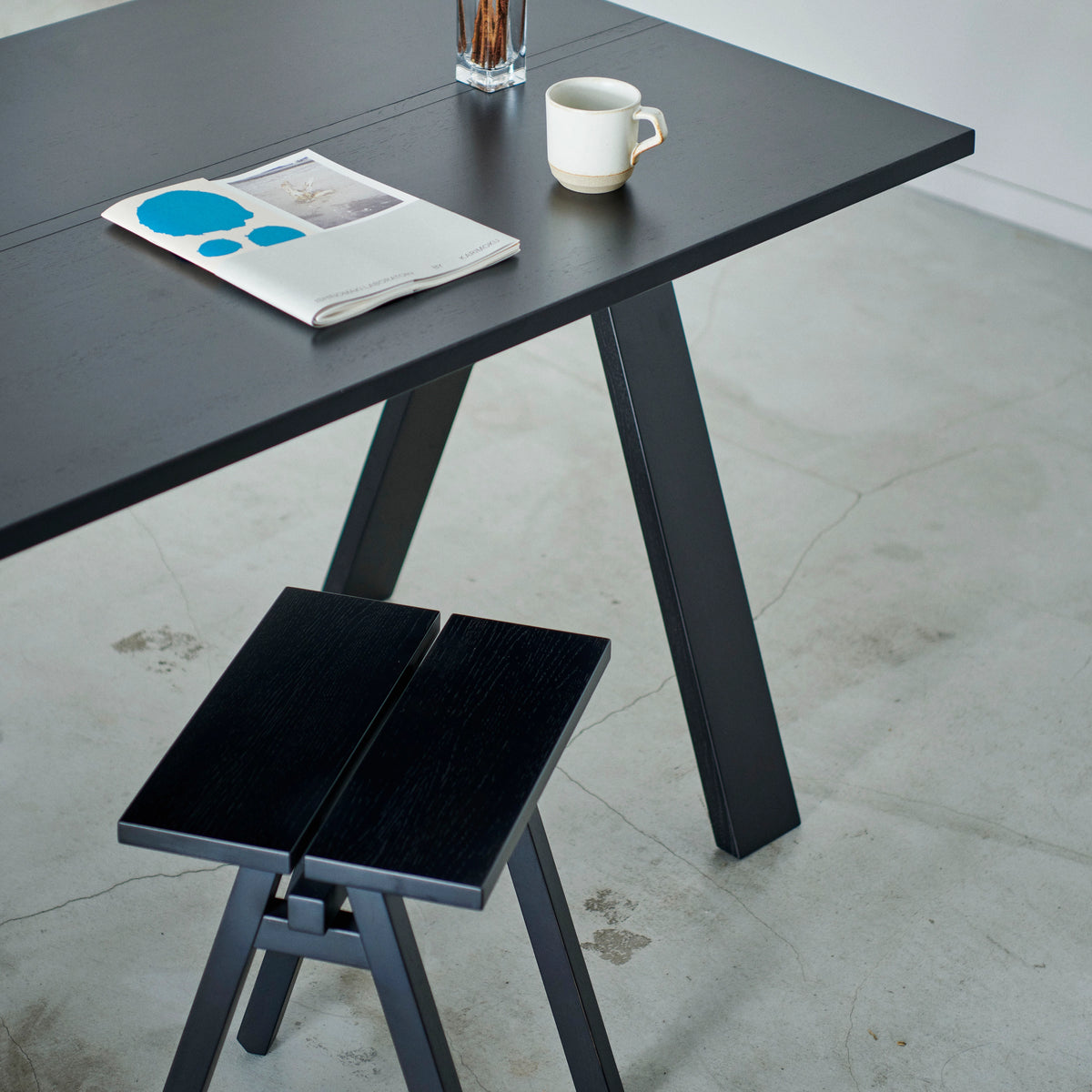 Work & Dining Making Set (KOBO TABLE MP + ISHINOMAKI STOOL MP)