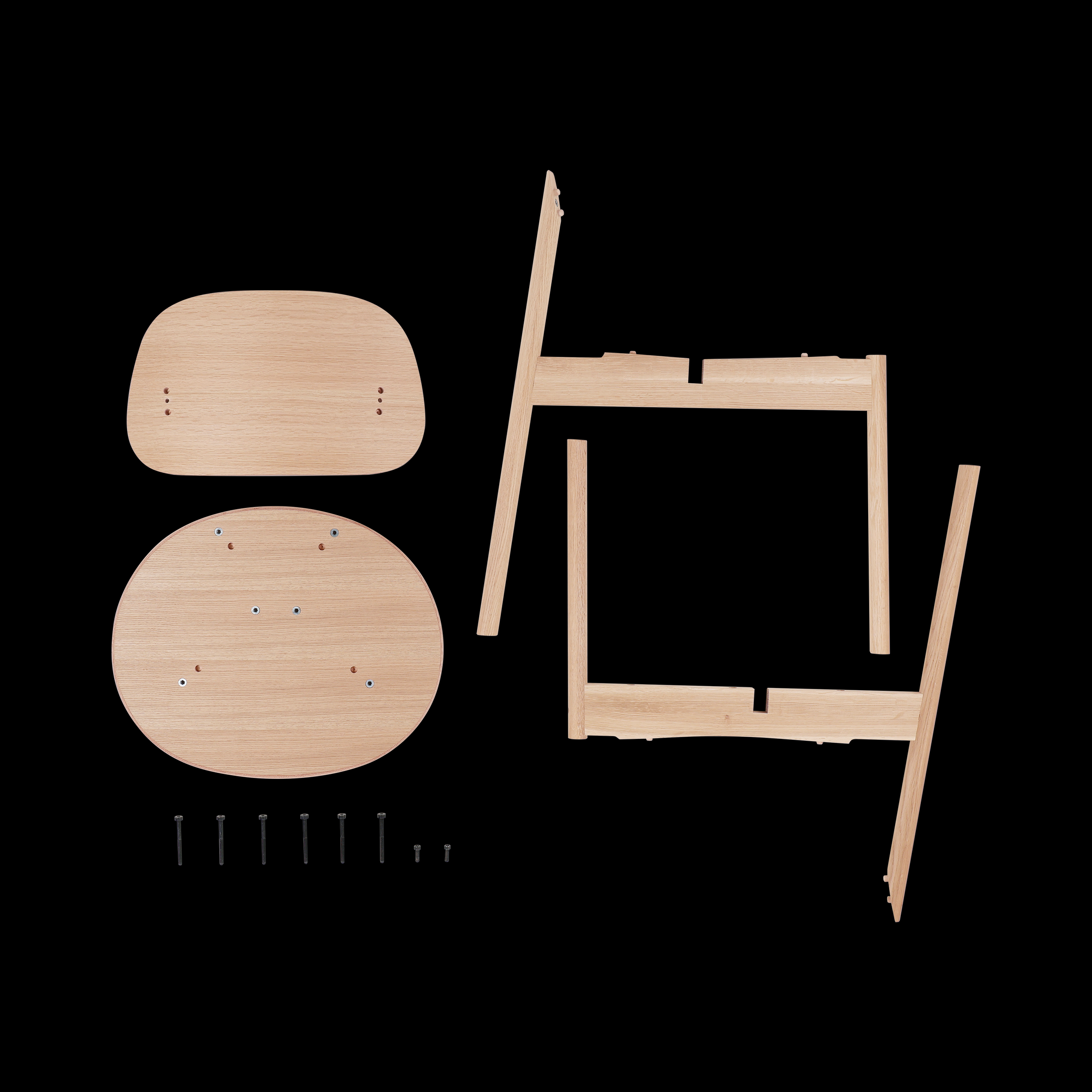 OBON CHAIR Wooden Seat